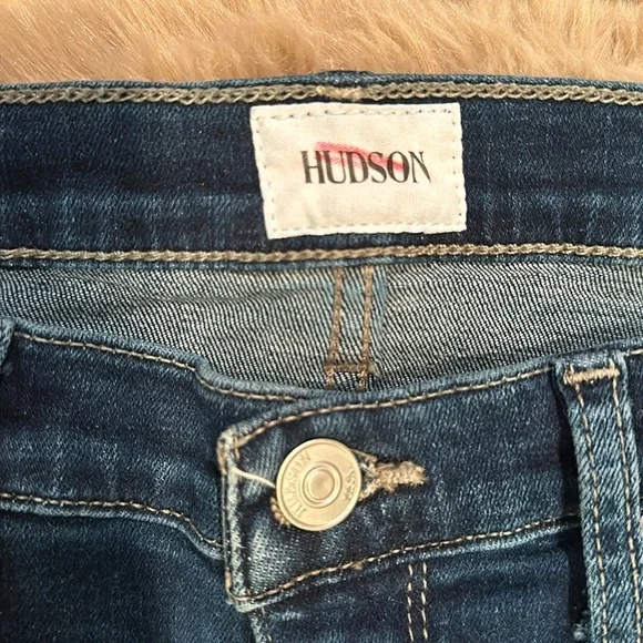 5/$25!! Hudson Jeans Blair High Rise Waist Straight Crop - Womens - Picture 3 of 8